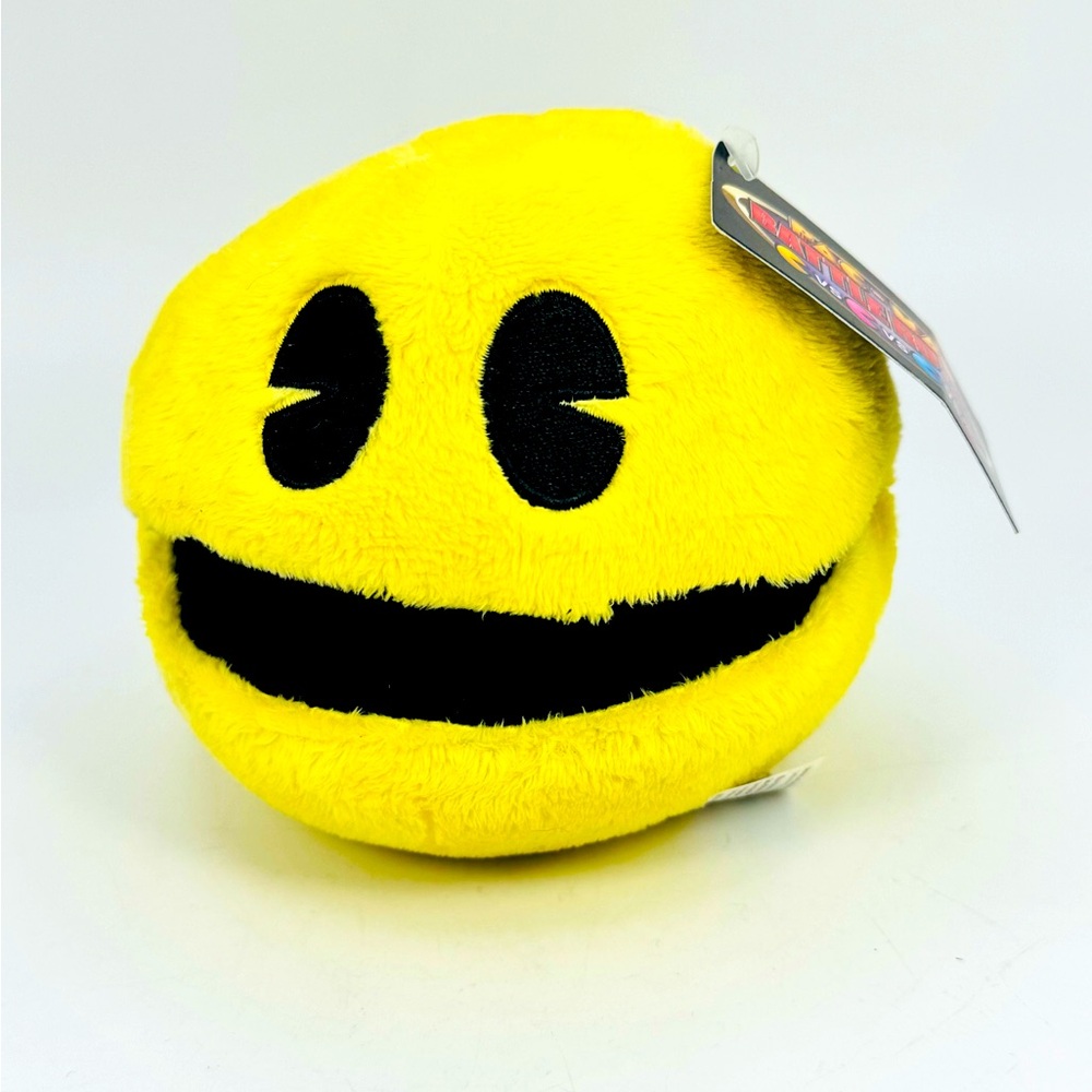 Pac Man Battle Royal 6in Plush Toy Factory W/Tag 2022 Stuffed Arcade Character